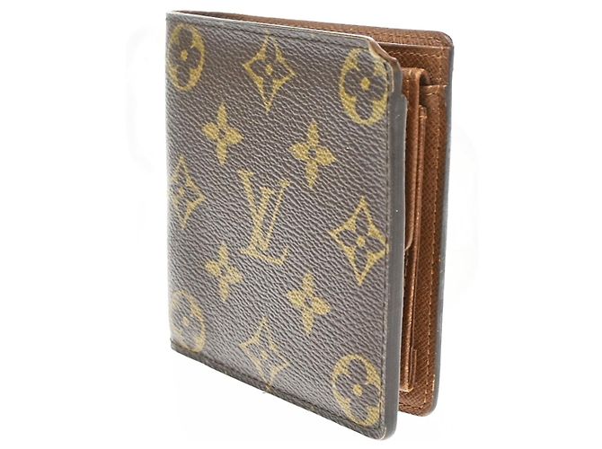 Louis Vuitton Marco Wallet NM Monogram Canvas Brown - view 3