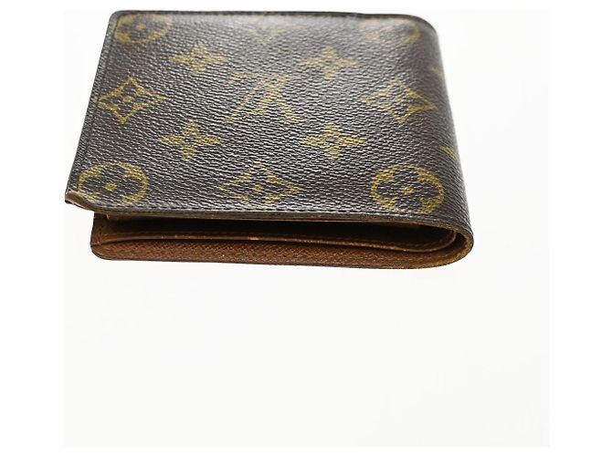 Louis Vuitton Marco Wallet NM Monogram Canvas Brown - view 6