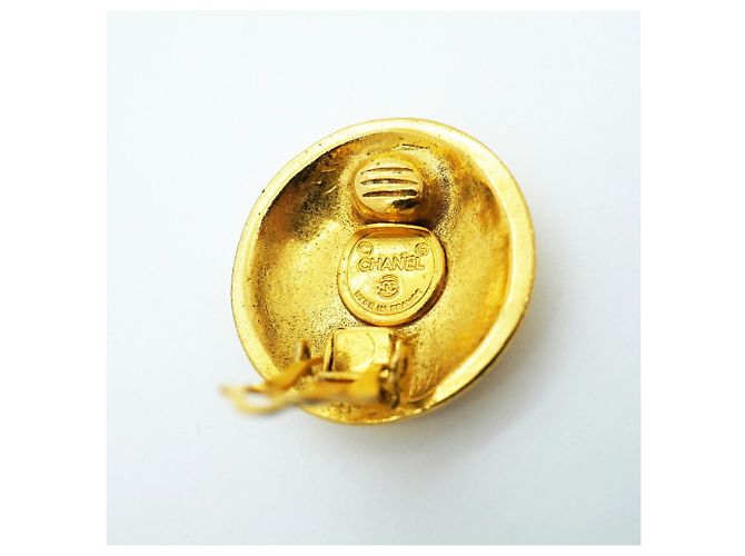 Orecchini a clip Chanel placcati oro D'oro - vista 4