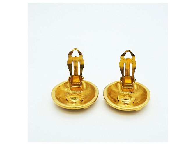 Orecchini a clip Chanel placcati oro D'oro - vista 6