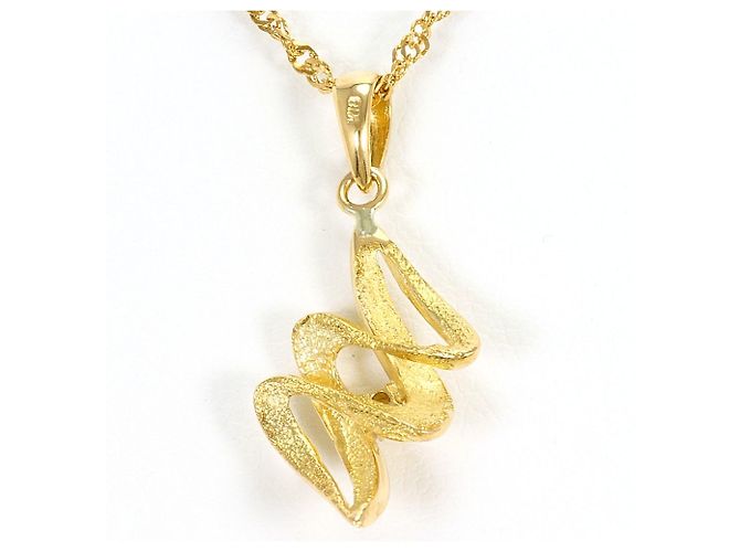 Autre Marque Collar de oro amarillo 18K con diamante - vista 3