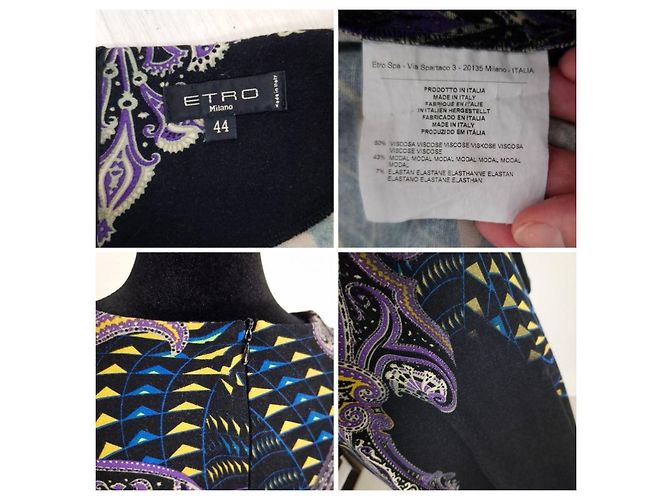 Etro Boho Etuikleid mit Paisley-Print - Ansicht 5