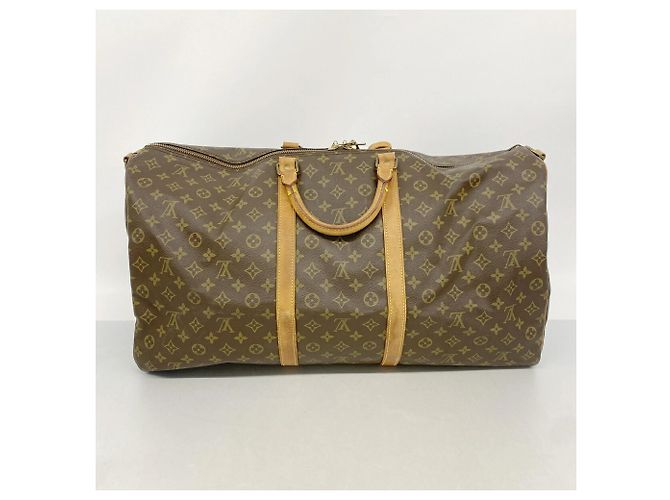Louis Vuitton Boston Monogram Keepall Bandoulière 60 - vue 12