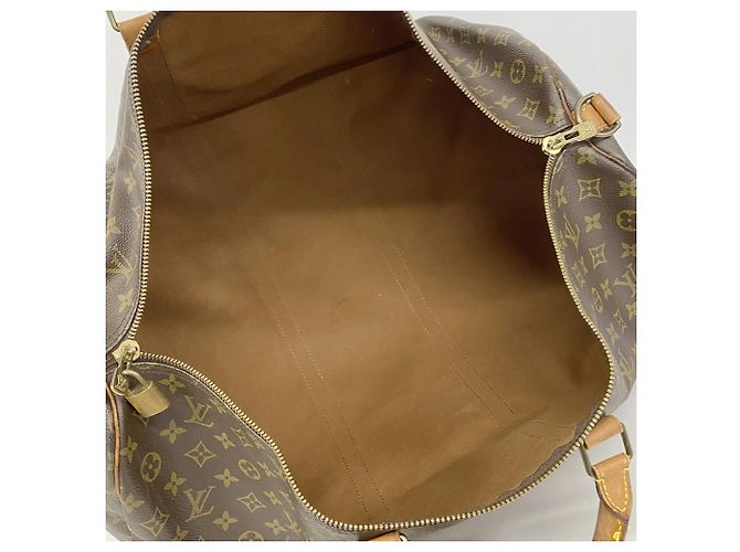 Louis Vuitton Boston Monogram Keepall Bandoulière 60 - vue 4