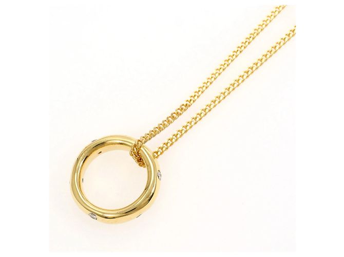 Autre Marque Collana in oro giallo 18K con diamante - vista 3