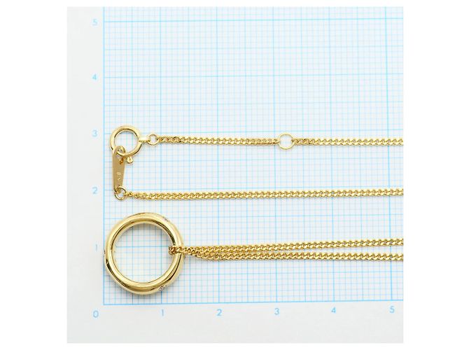 Autre Marque Collana in oro giallo 18K con diamante - vista 5