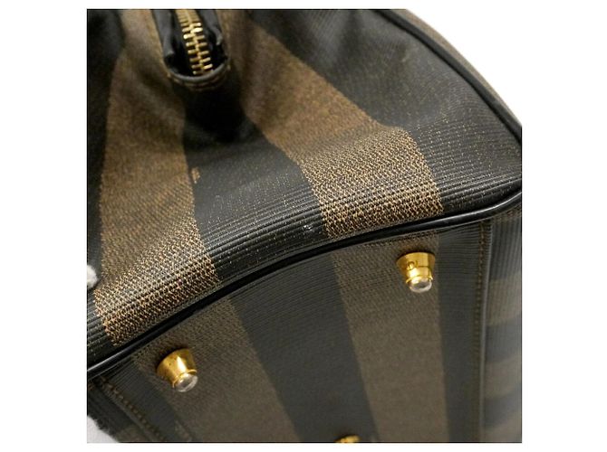 Borsa Fendi Pecan marrone e nera - vista 10