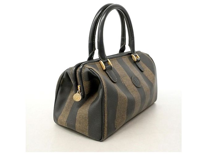 Borsa Fendi Pecan marrone e nera - vista 2