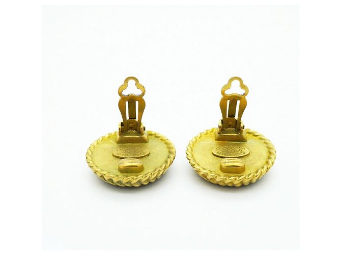 Boucles d'oreilles clips Chanel Coco Mark Circle - vue 6