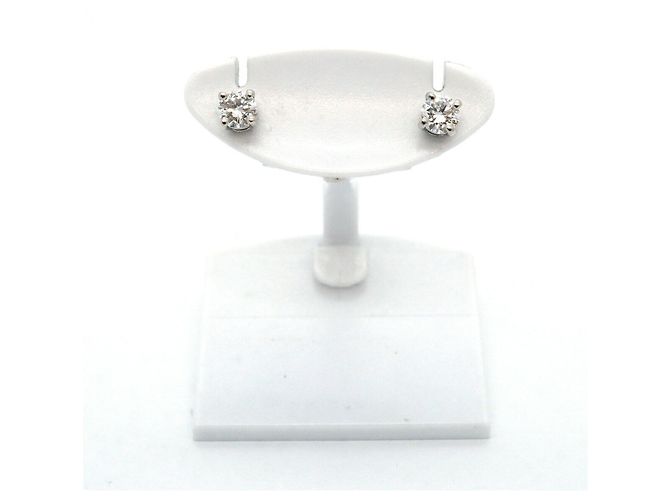 Autre Marque Tiffany & Co. Platin-Diamant-Stecker - Ansicht 2