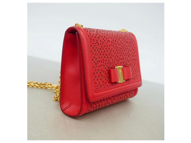 Borsa a tracolla in pelle Salvatore Ferragamo Vara - vista 2