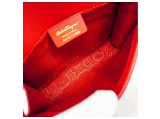 Borsa a tracolla in pelle Salvatore Ferragamo Vara - vista 4