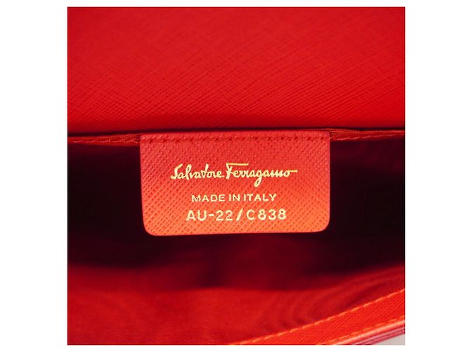 Borsa a tracolla in pelle Salvatore Ferragamo Vara - vista 5