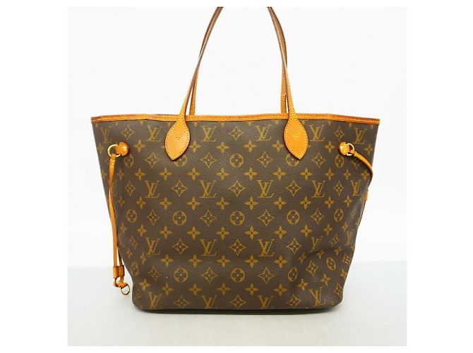 Saco Tote Louis Vuitton Monogram Neverfull MM Marrom - vista 10