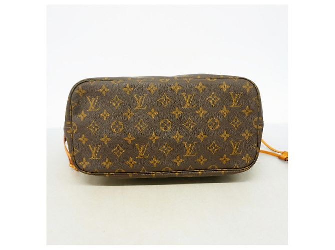 Saco Tote Louis Vuitton Monogram Neverfull MM Marrom - vista 3