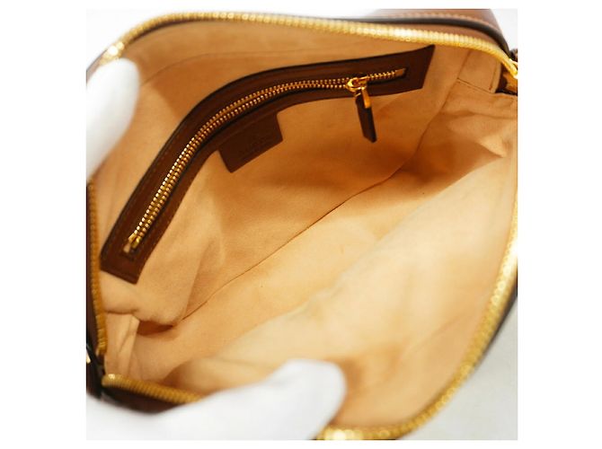 Borsa a tracolla Gucci GG Supreme Horsebit - vista 4