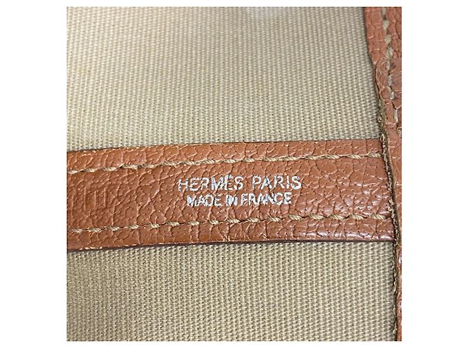Hermès Saco Tote Hermes Garden PM Laranja - vista 5