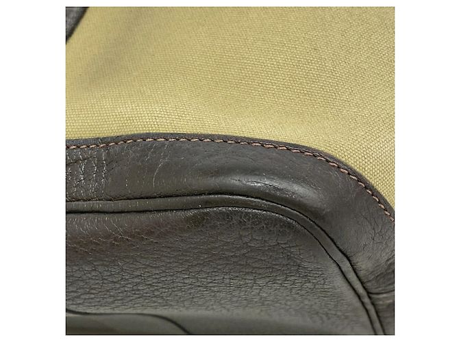 Hermès Bolso Tote Hermes Garden PM Castaño - vista 6