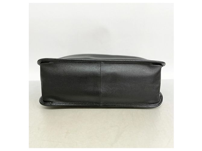 Gucci Shopper-Tasche aus schwarzem Leder - Ansicht 3