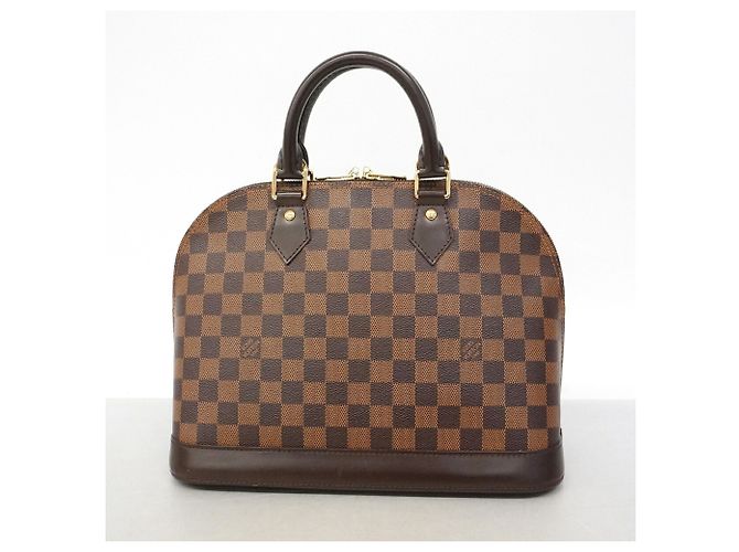 Louis Vuitton Damier Alma PM Handtasche Damier ebene - Ansicht 11
