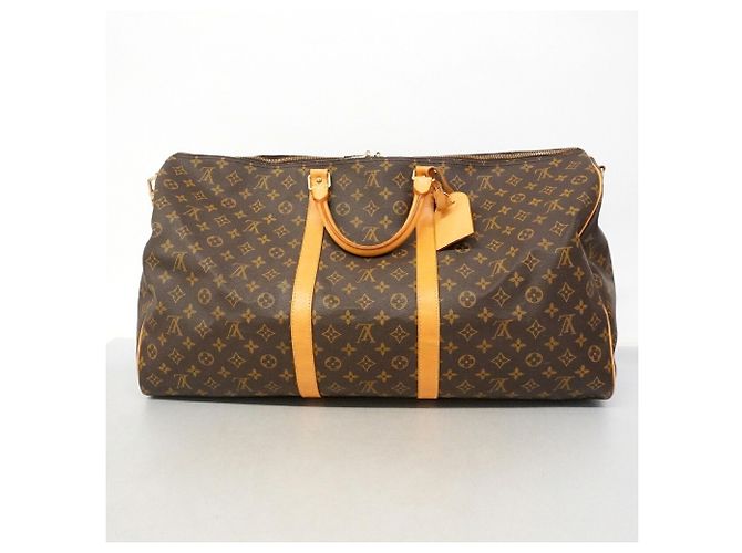 Louis Vuitton Monogram Keepall Bandoulière 60 Boston Bag - vista 12