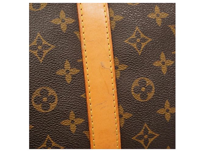 Louis Vuitton Monogram Keepall Bandoulière 60 Boston Bag - vista 8