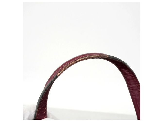Louis Vuitton Monogram Flower Zipped Tote MM Handtasche Braun Bordeaux - Ansicht 7
