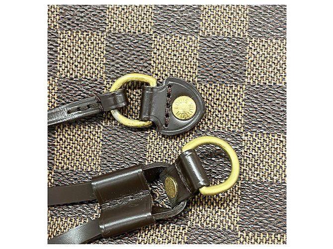 Borsa Tote Louis Vuitton Damier Neverfull MM Damier ebene - vista 10