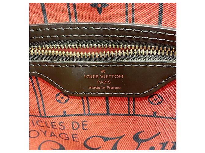 Borsa Tote Louis Vuitton Damier Neverfull MM Damier ebene - vista 5