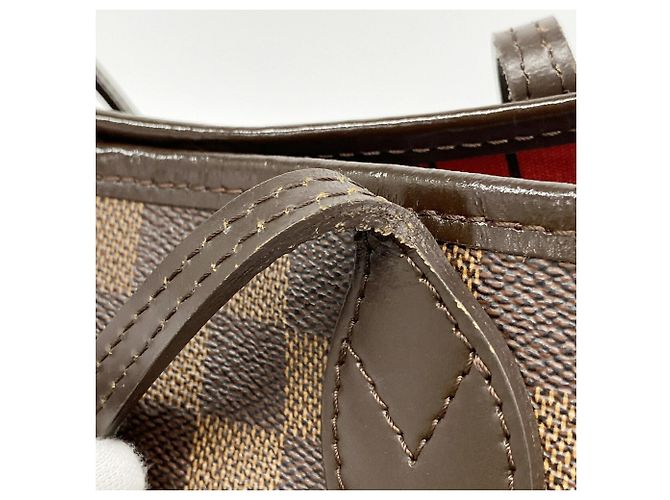 Borsa Tote Louis Vuitton Damier Neverfull MM Damier ebene - vista 8