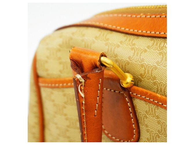 Céline Bolsa Celine Macadam Beige - vista 10
