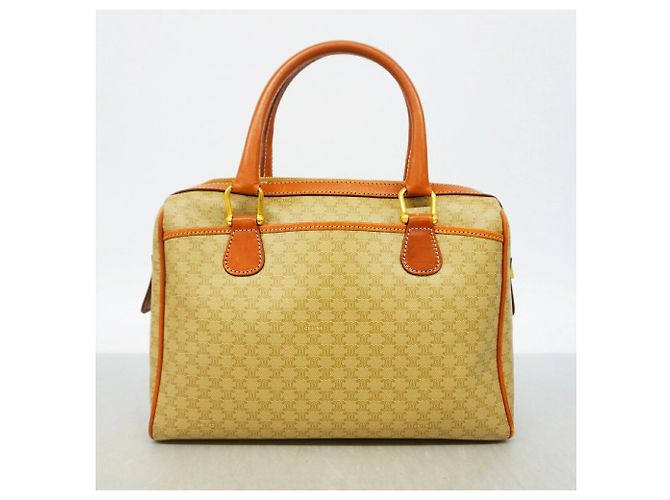 Céline Bolsa Celine Macadam Beige - vista 11