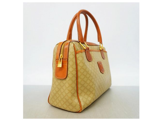 Céline Bolsa Celine Macadam Beige - vista 2