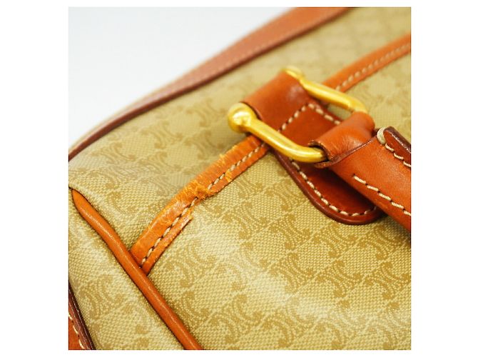 Céline Bolsa Celine Macadam Beige - vista 6