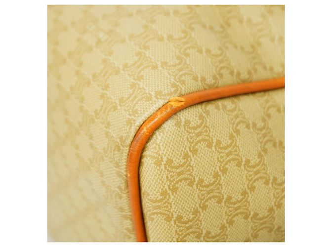 Céline Bolsa Celine Macadam Beige - vista 7