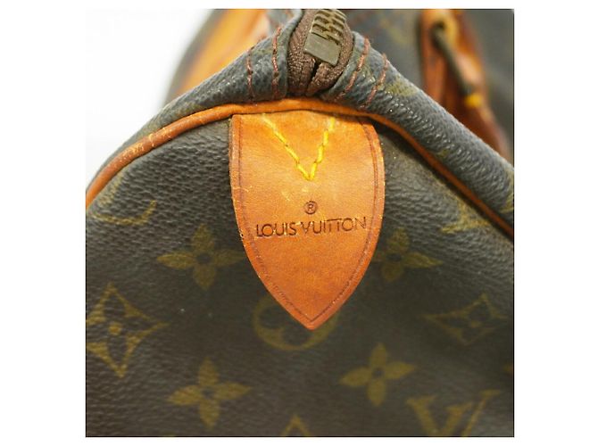 Borsa Louis Vuitton Monogram Speedy 35 - vista 5