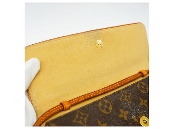 Louis Vuitton Monogram Pochette Twin GM Schultertasche - Ansicht 10