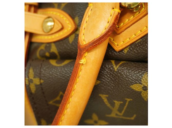 Borsa Louis Vuitton Monogram Manhattan GM Marrone - vista 9