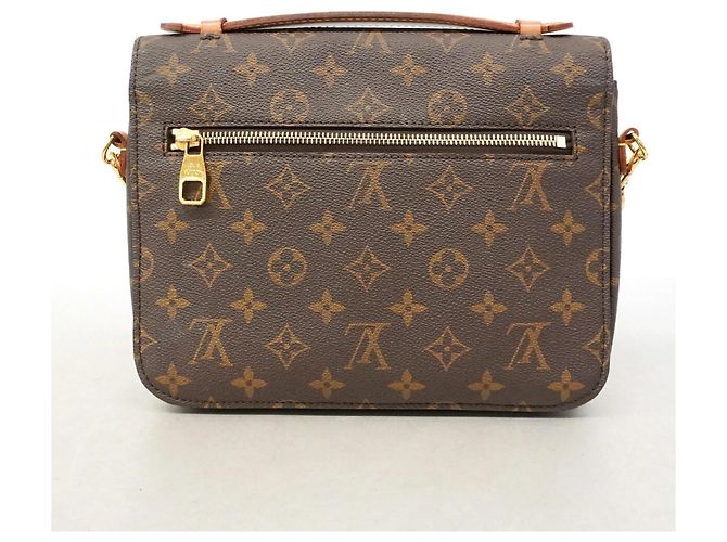 Louis Vuitton Monogram Pochette Metis MM Handtasche Braun - Ansicht 11