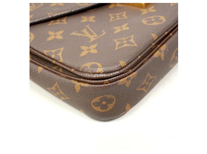 Louis Vuitton Monogram Pochette Metis MM Handtasche Braun - Ansicht 6