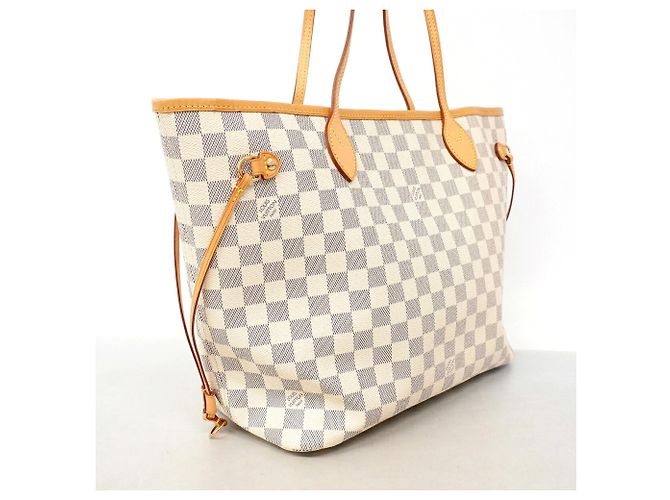 Louis Vuitton Damier Azur Neverfull MM Tote Bag - Ansicht 2
