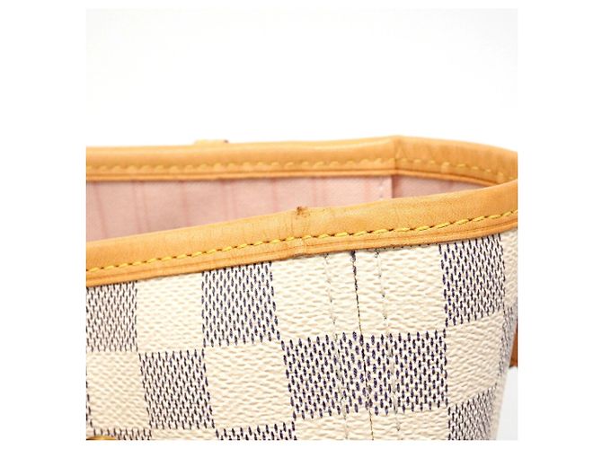 Louis Vuitton Damier Azur Neverfull MM Tote Bag - Ansicht 6