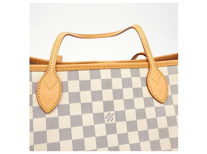 Louis Vuitton Damier Azur Neverfull MM Tote Bag - Ansicht 8