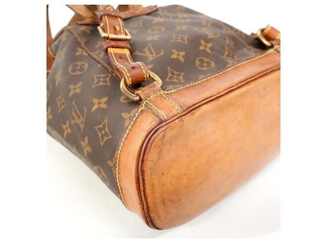 Louis Vuitton Monogram Montsouris MM Rucksack Braun - Ansicht 10