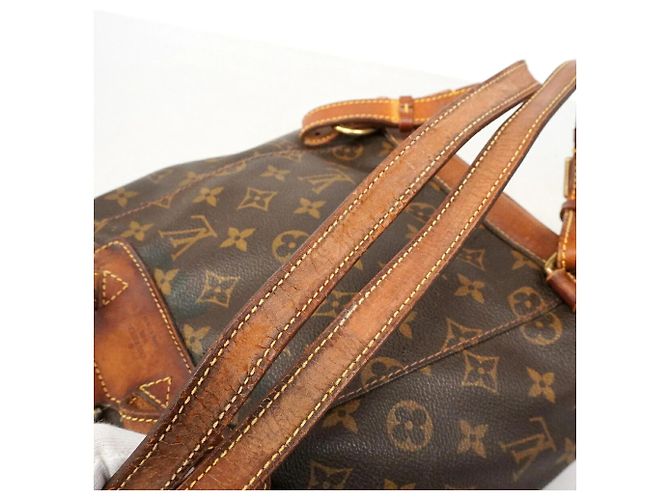 Louis Vuitton Monogram Montsouris MM Rucksack Braun - Ansicht 11