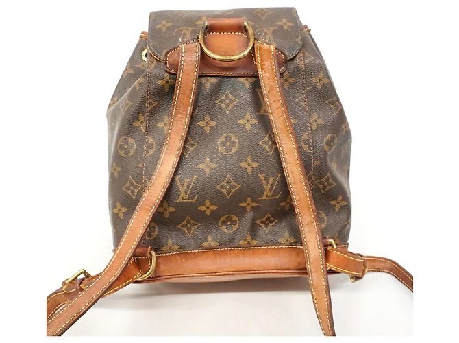 Louis Vuitton Monogram Montsouris MM Rucksack Braun - Ansicht 12
