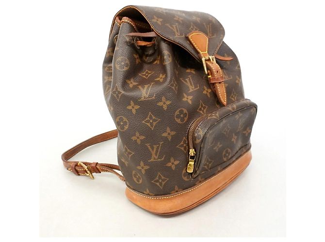 Louis Vuitton Monogram Montsouris MM Rucksack Braun - Ansicht 2