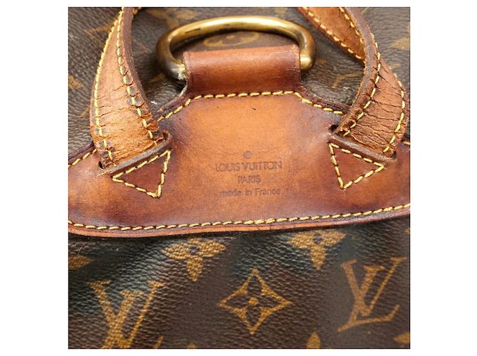 Louis Vuitton Monogram Montsouris MM Rucksack Braun - Ansicht 5
