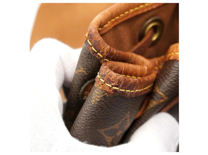 Louis Vuitton Monogram Montsouris MM Rucksack Braun - Ansicht 6