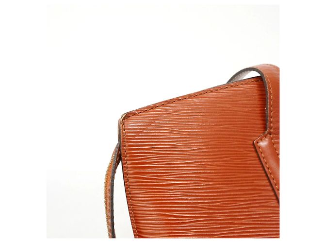 Louis Vuitton Epi Saint Jacques Schultertasche Braun - Ansicht 12